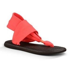 Sanuk Yoga Sling 2 Women's Sandals in Coral